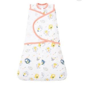 Preowned Sz M (7-15 Mos) Alvage Baby Swaddle Sleep Sack 100% Cotton Sheep Print
